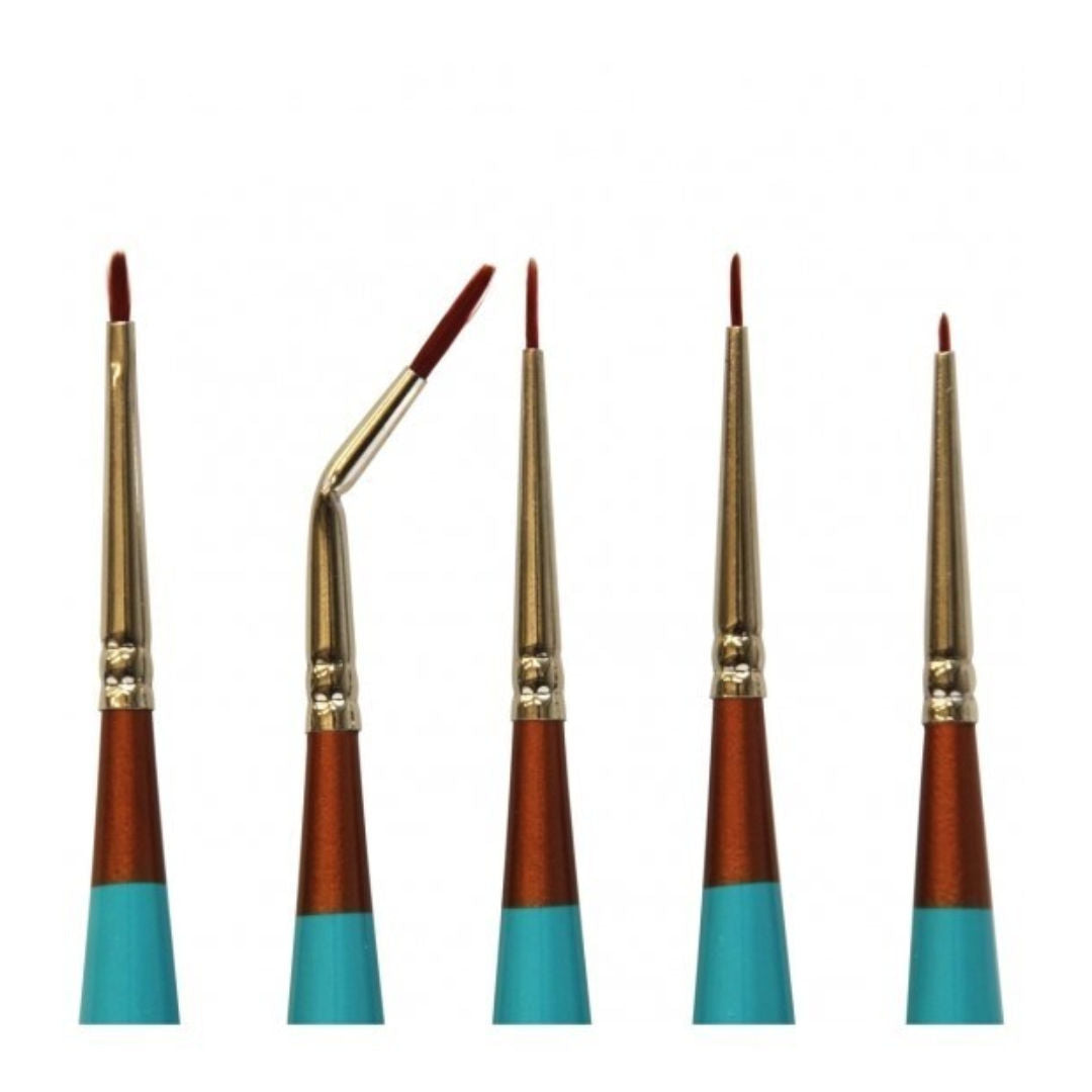 Mont Marte Mini Detail Brushes Signature, 5-Pieces, BMHS0033 P24-488