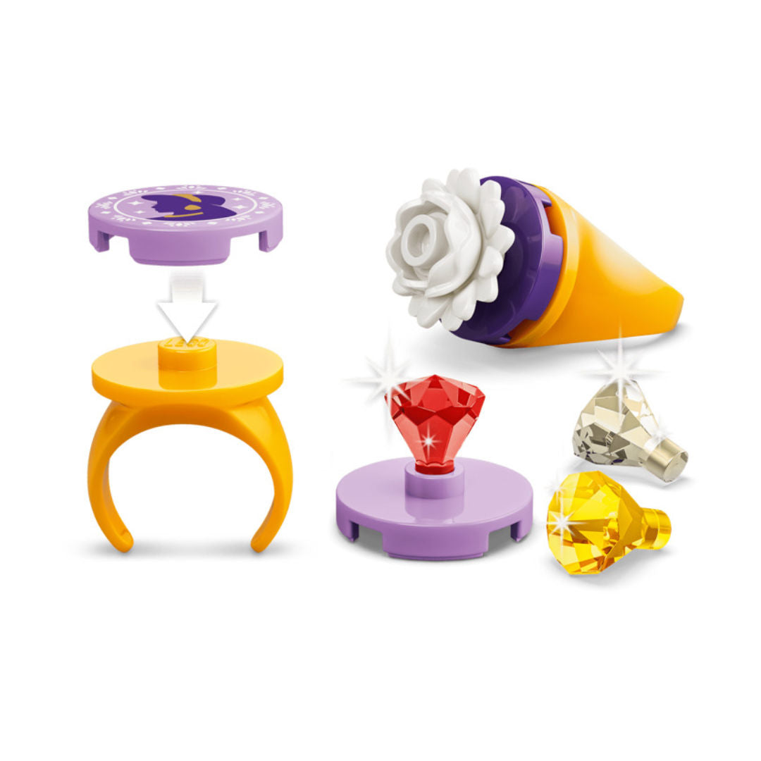 LEGO Disney Princess 43295 Jasmine's Jewelry Box Building Set, For Age 6+ Years