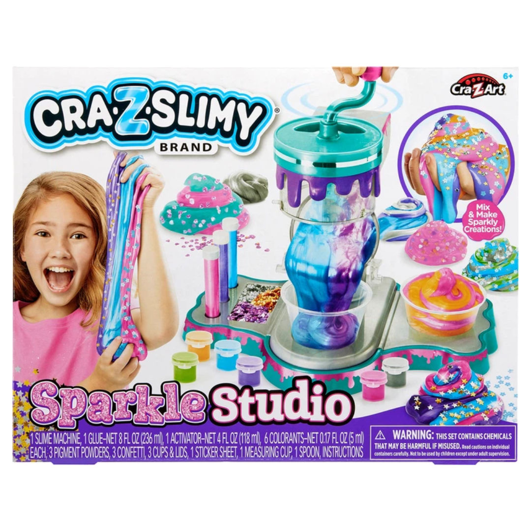 Cra-Z-Slimy Sparkle Studio Slime Making Kit, 6+ Years