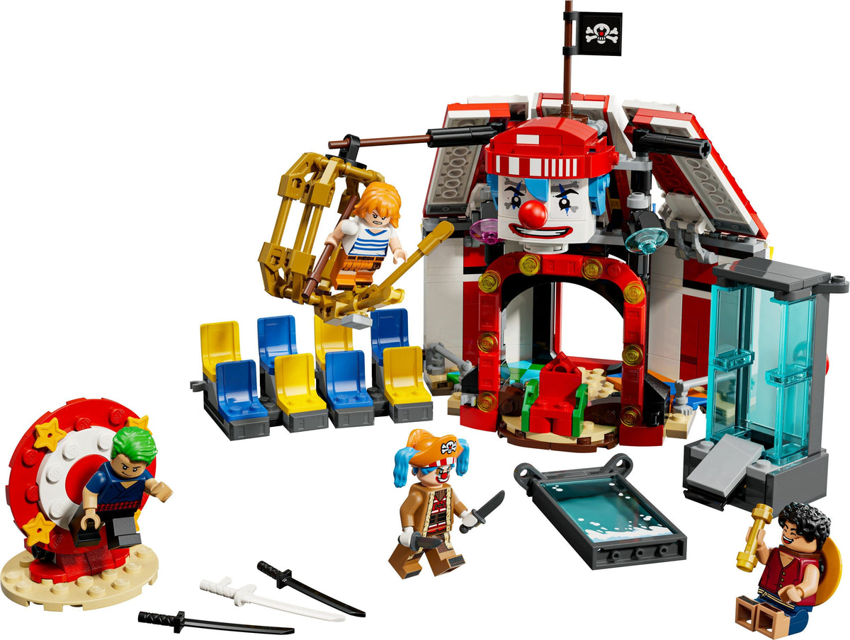 LEGO ONE PIECE Buggy the Clown's Circus Tent Building Play Set, For Age 8+ Years