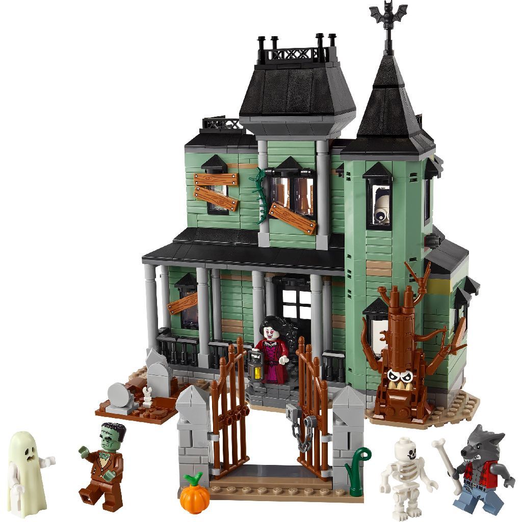 LEGO Creator 3in1 Haunted Mansion 31167 Toy Building Set, For Age 9+ Years