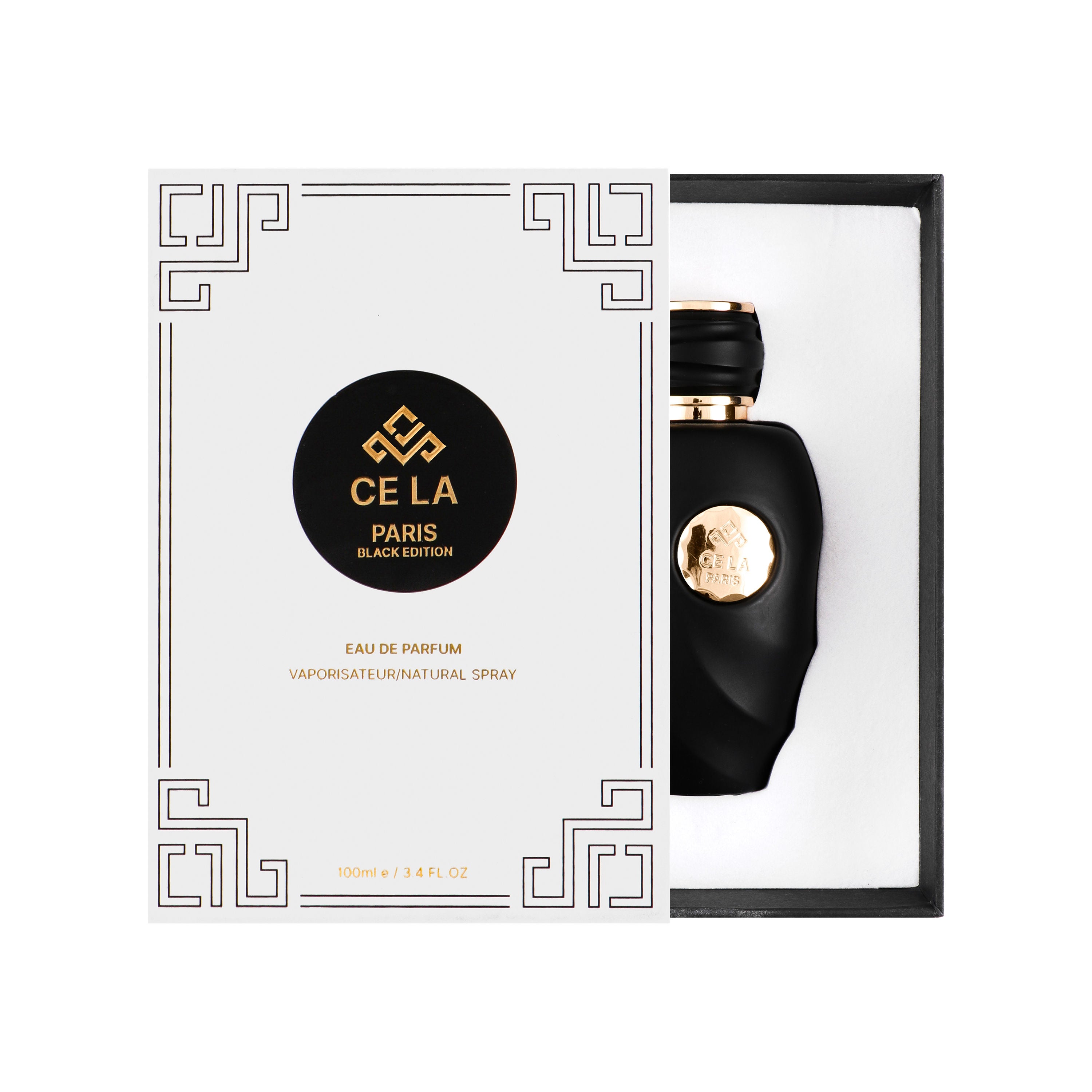 Ce La Paris Black Edition Eau de Parfum 100ml, Natural Spray