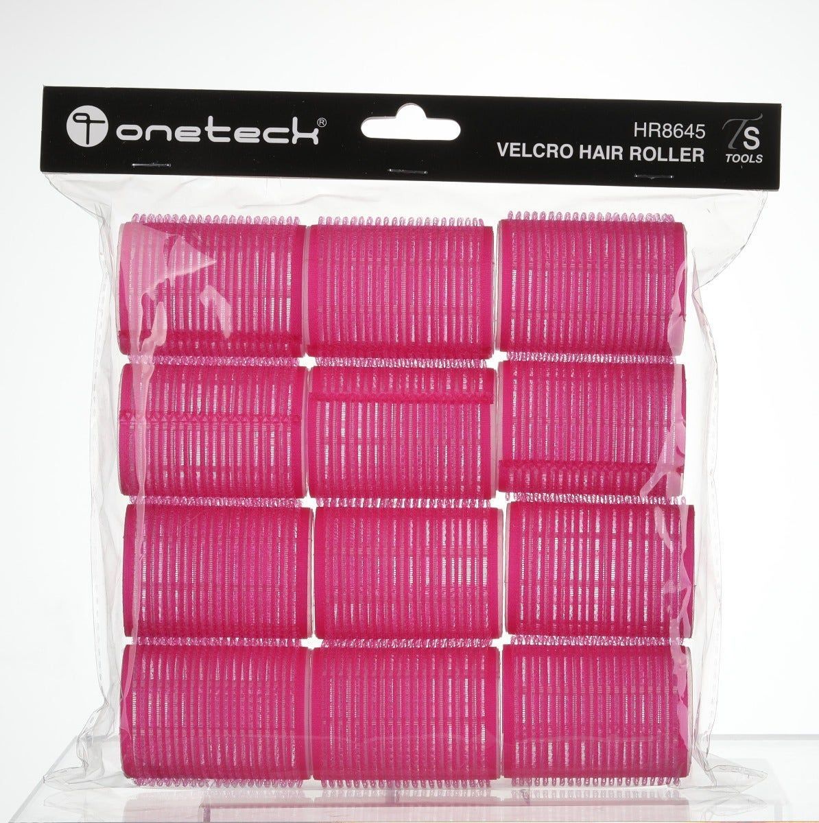 onetech Velcro Hair Rollers, 12 Pieces