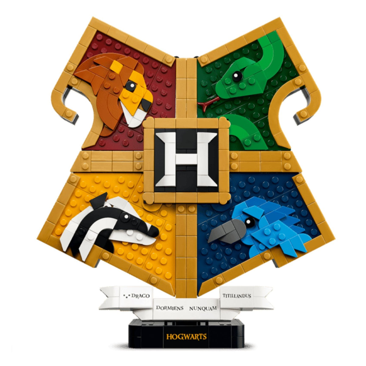 LEGO Harry Potter 76462 Hogwarts House Crest Building Toy Set, 545 Pieces for Girls and Boys Ages 12 Years and Above