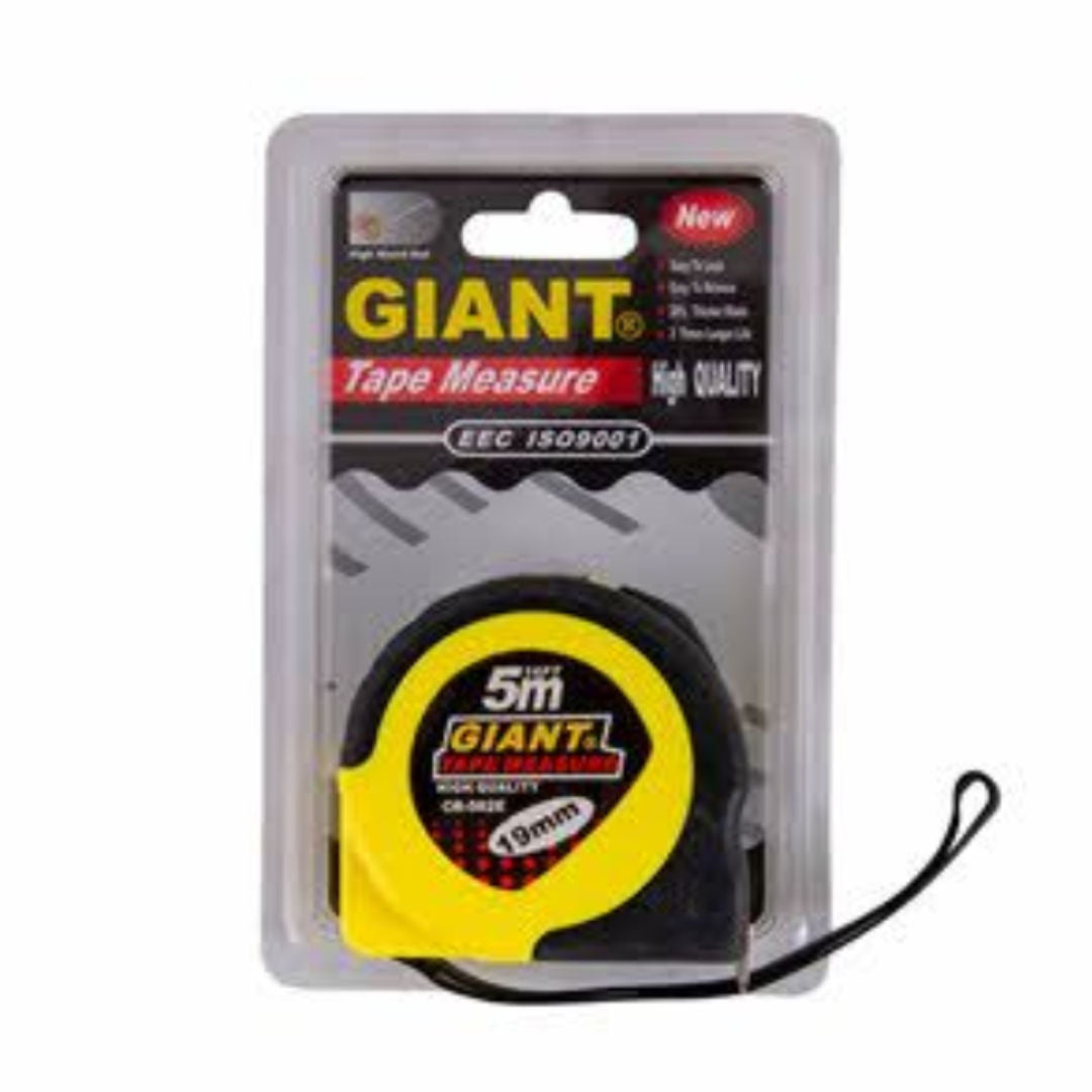 Tuf-Fix Measuring Tape Rubber Grip, 5 metre