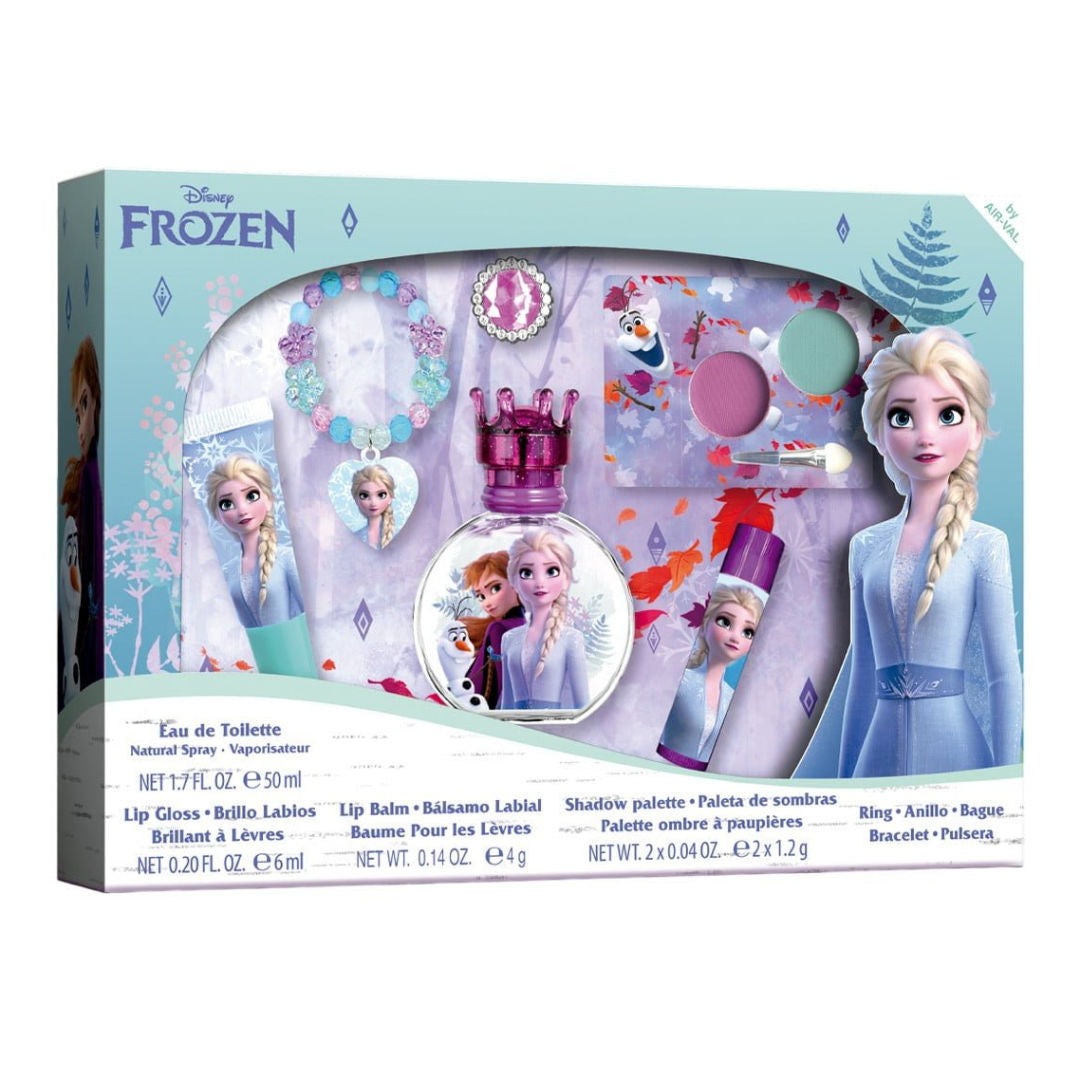 Air-Val Disney Frozen Eau de Toilette & Make-Up Gift Set Collection, 3+ Years