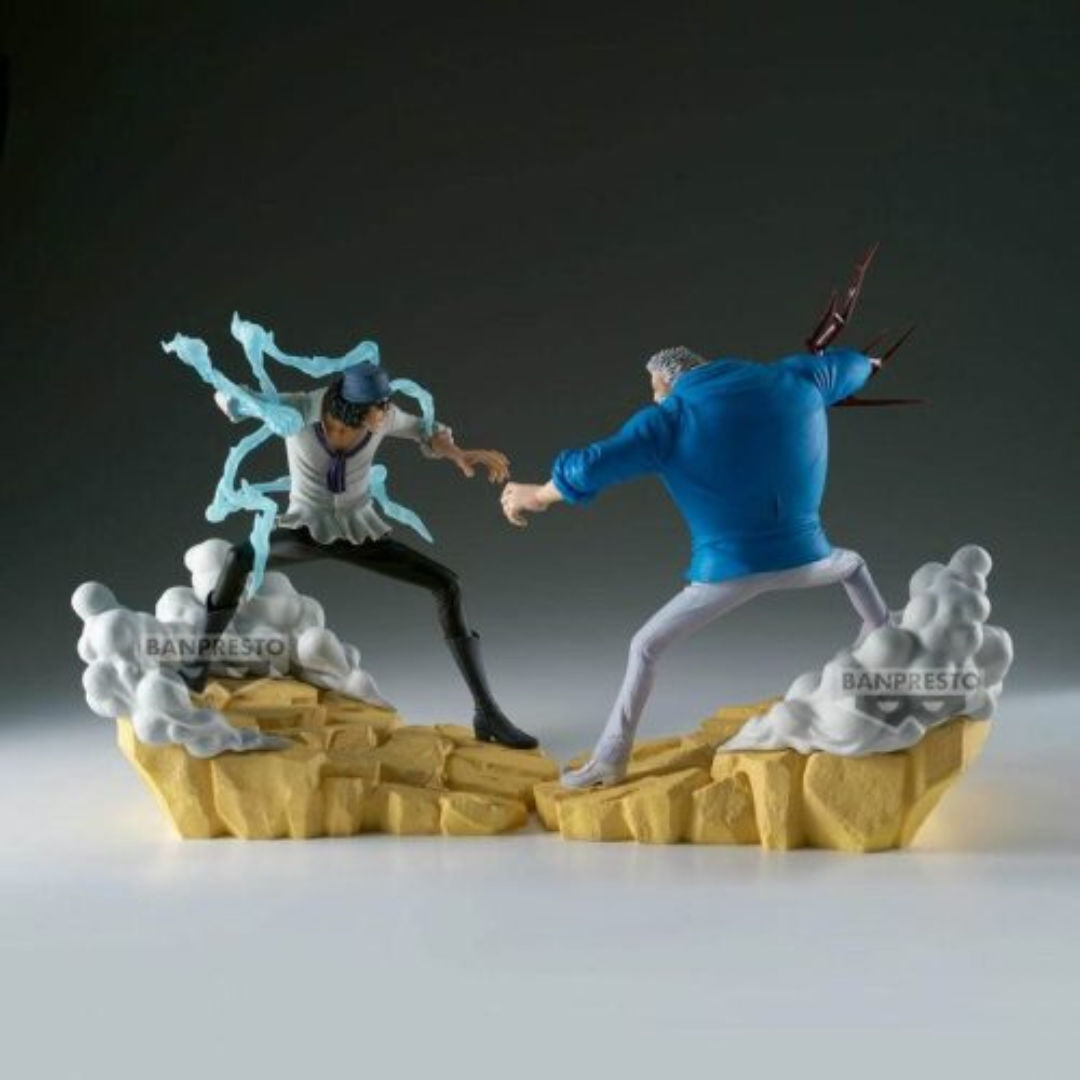 Banpresto Senkozekkei One Piece Kuzan Aokiji Figure, 17cm