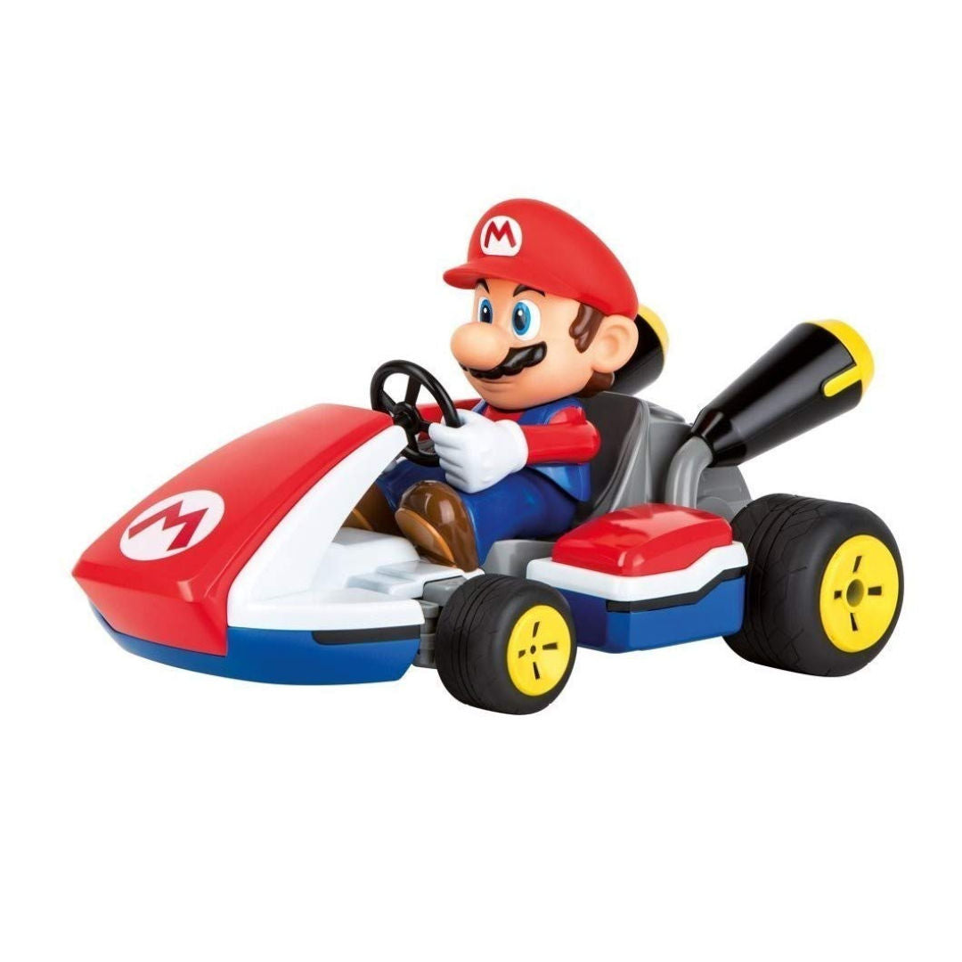 Carrera Red Hunter RC Vehicle 1:18, Red and Mario Kart Racer RC Vehicle 1:16, 6+ years