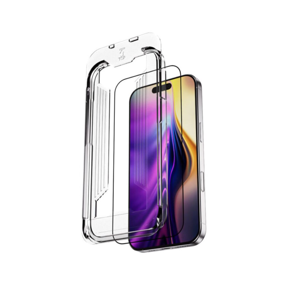 Blupebble Graphene Rock Series 2.5D Tempered Glass Screen Protector for iPhone 17 Series