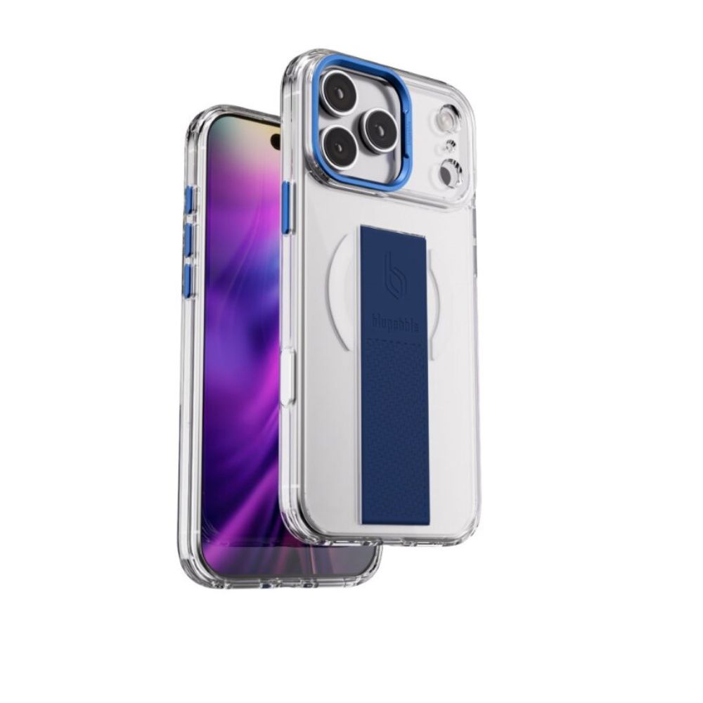 Blupebble GripFlex Case with MagSafe for iPhone 17 Pro Max, Blue