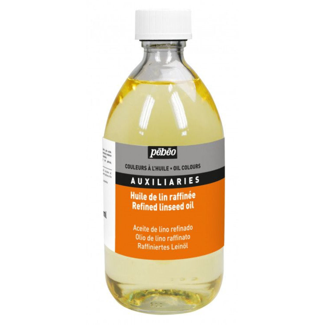 Pebeo Refined Linseed Oil, 495 ml, 650103