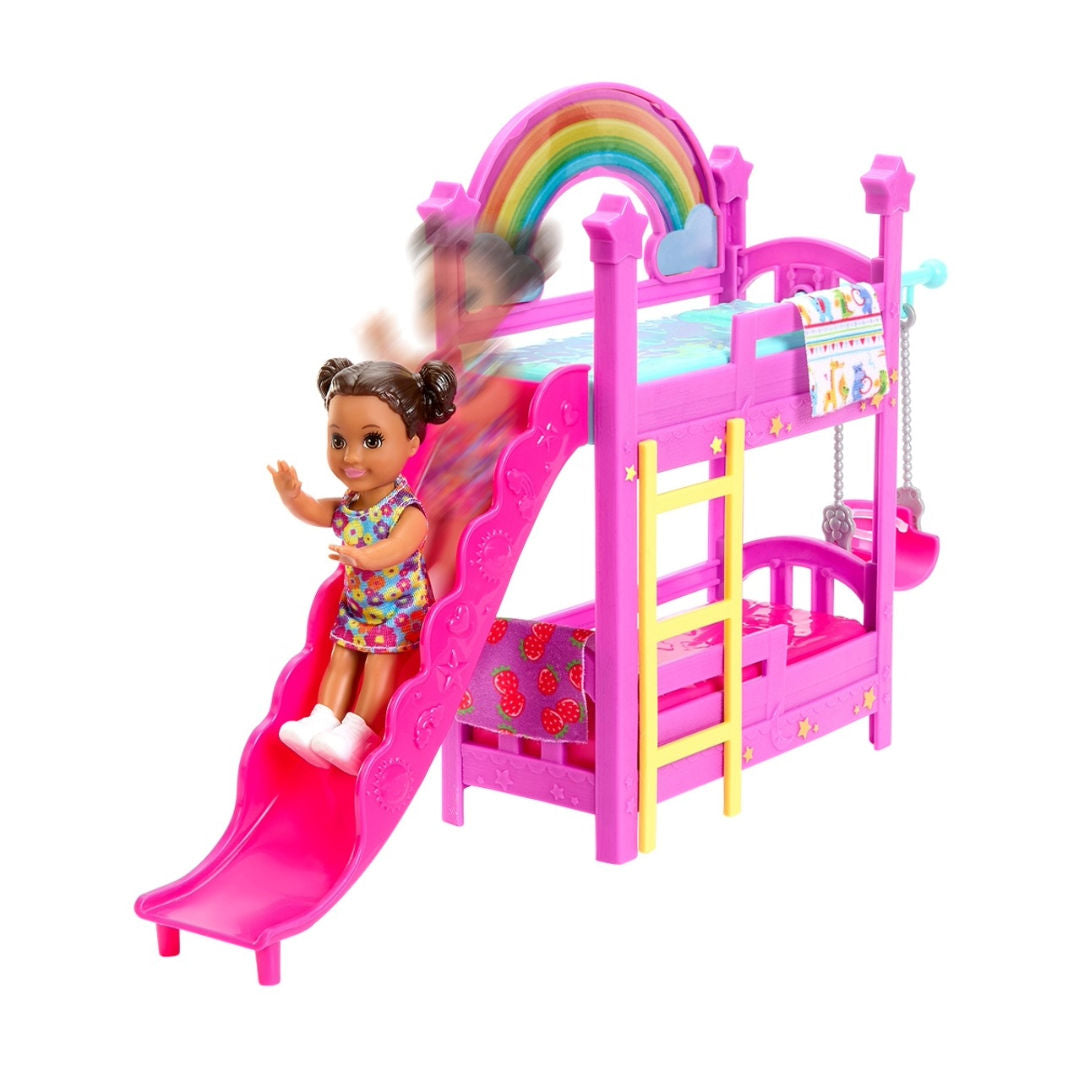Barbie Skipper First Jobs Babysitters Ultimate Daycare Playset With 3 Dolls, Furniture & 15+ Accessories