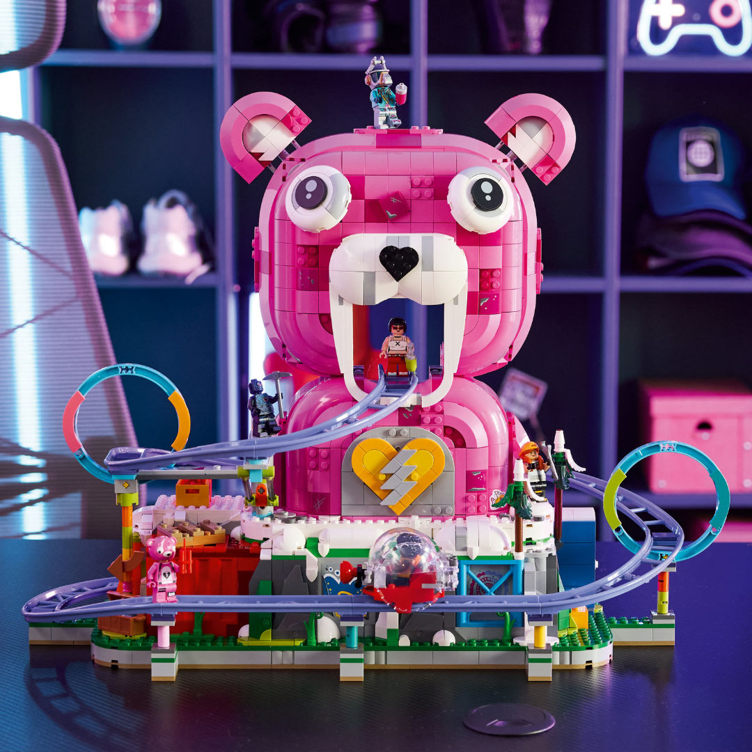 LEGO Fortnite Rave Cave Building Toy Set, For Age 12+ Years