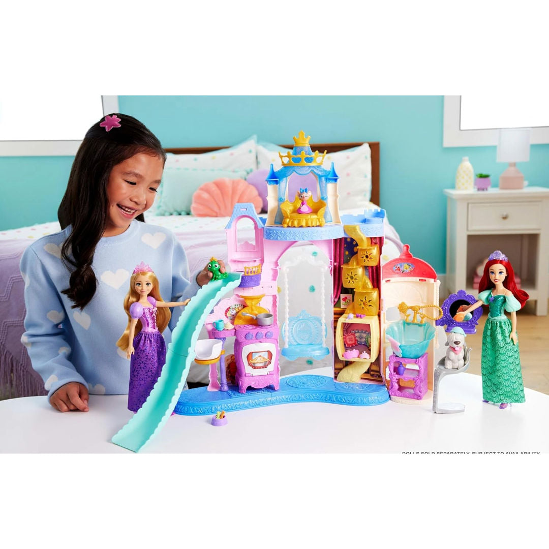 Disney Princess Pet Palace Playset, 20+ Pieces, For Age 3+ Years