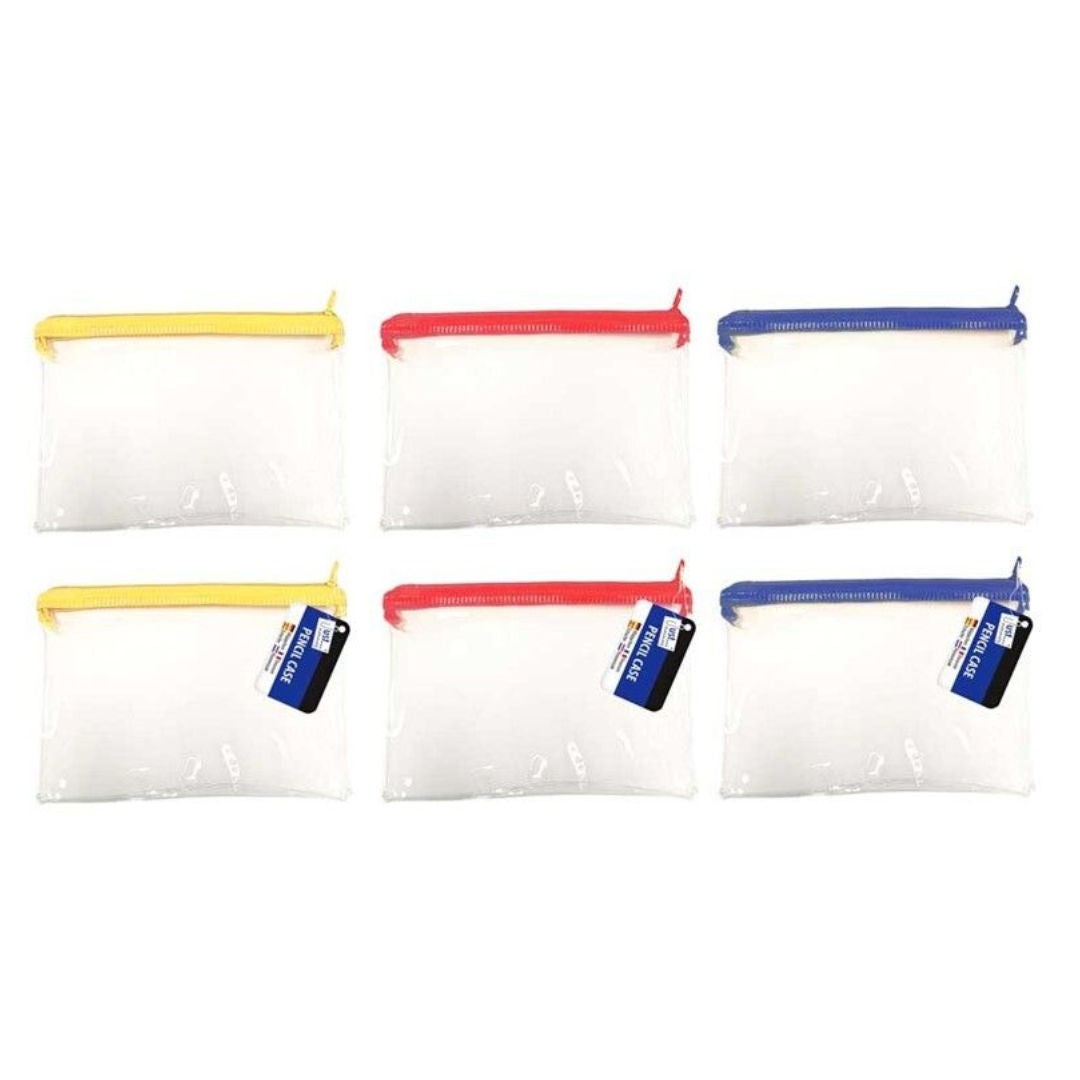 Tallon Clear Pencil Pouch/Case,  20cm,  6192/48