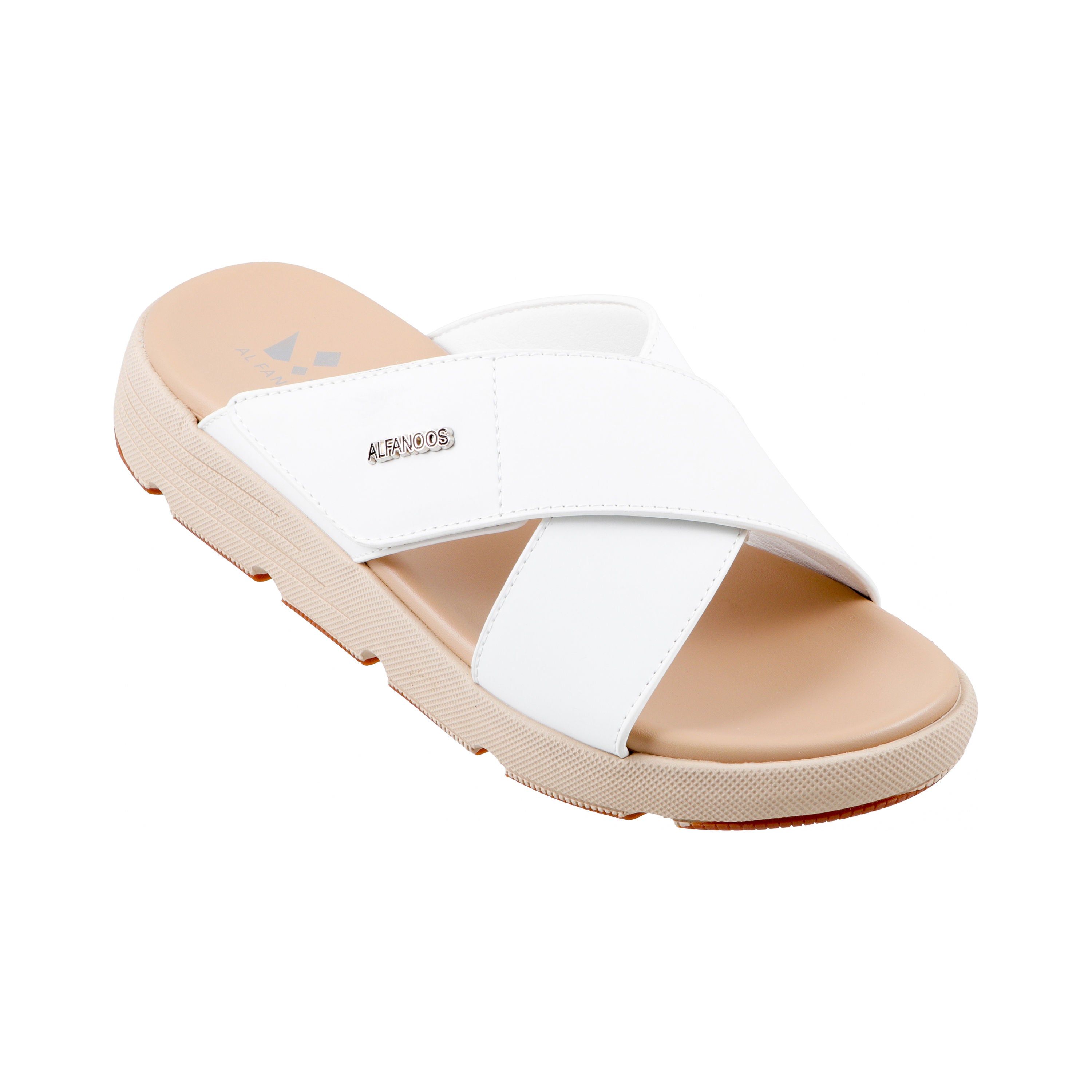AL FANOOS Men's Medicated Sandals with Microfiber Upper, PU Foam Insole & EVA-TPR Sole