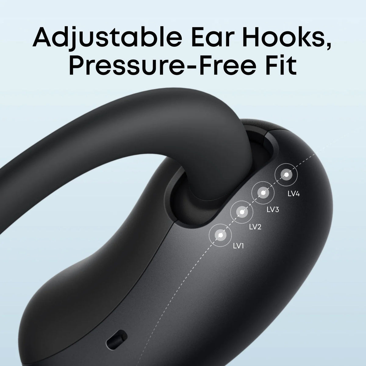 Anker Soundcore AeroFit 2 Open-Ear Wireless Earbuds with AI Translation, LDAC Hi-Res Audio & Adjustable Ear Hooks