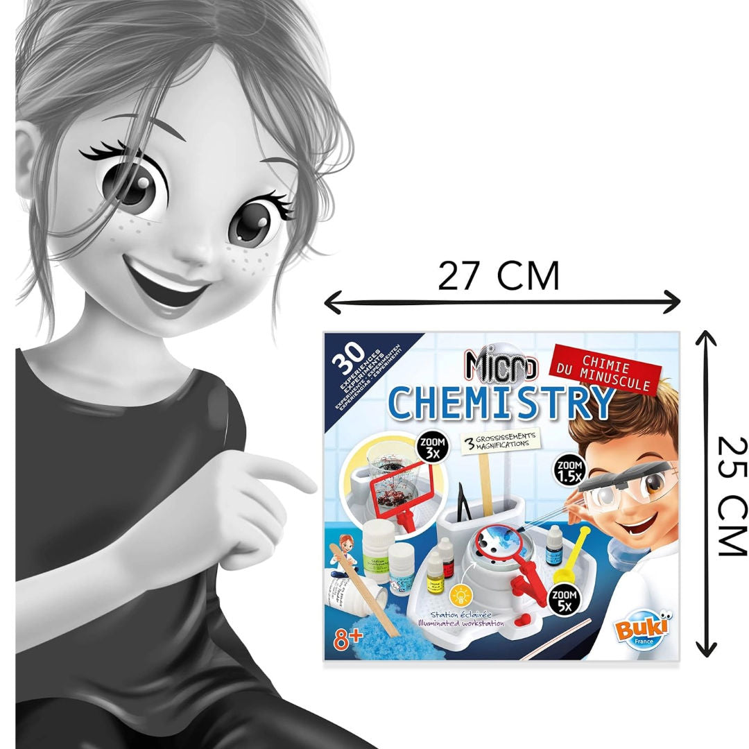 Buki France Microscopic Chemistry Kit