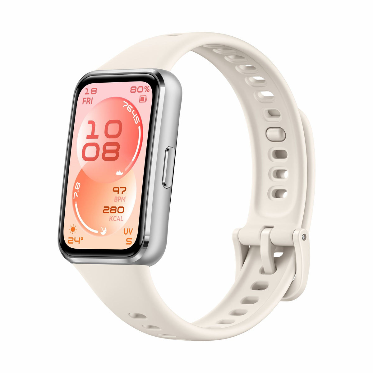 HUAWEI Band 11 Smart Fitness Band, Aluminium Alloy Case with Fluoroelastomer Strap