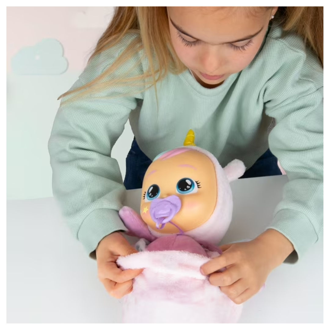 Cry Babies Goodnight Friends Luna & Poppy Interactive Doll, 30cm, 18+ Months