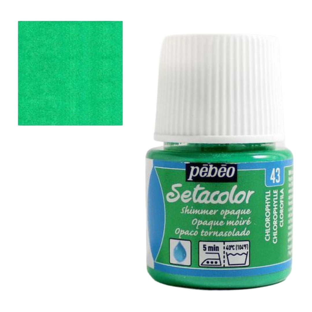 Pebeo Setacolor Opaque Shimmer, 45 ml