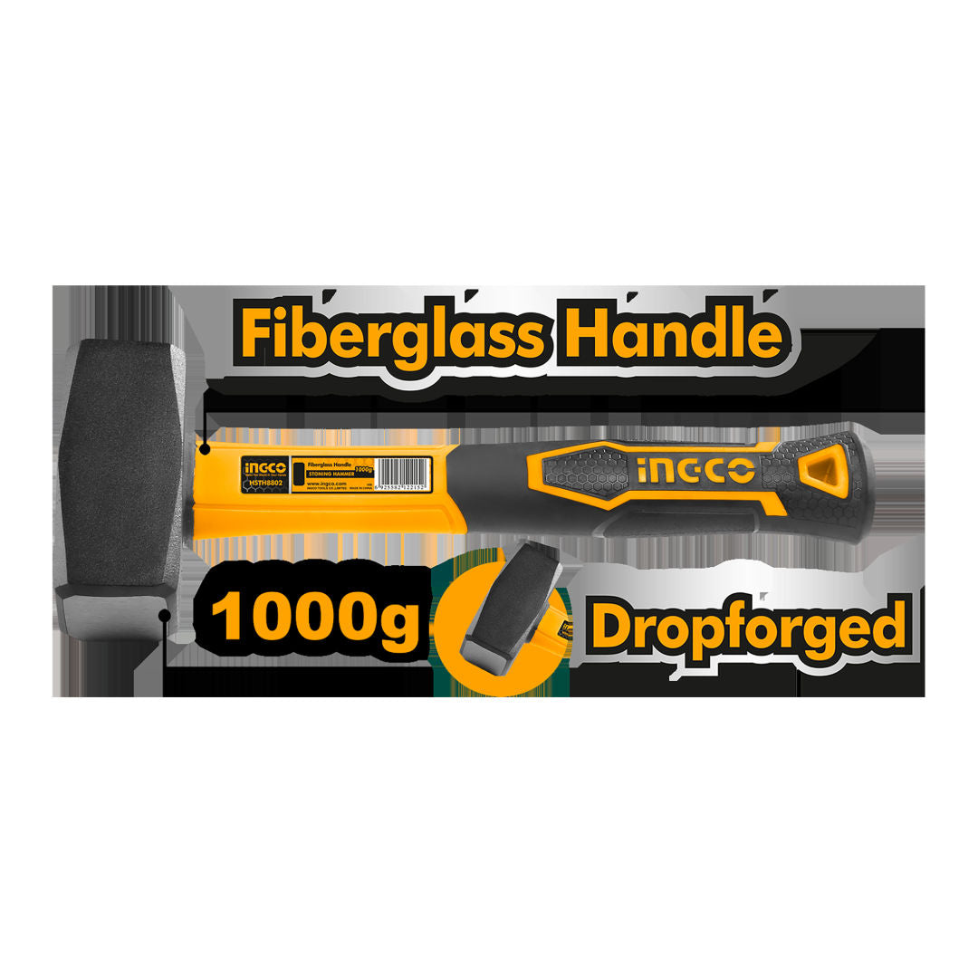 INGCO Carbon Steel Stoning Hammer