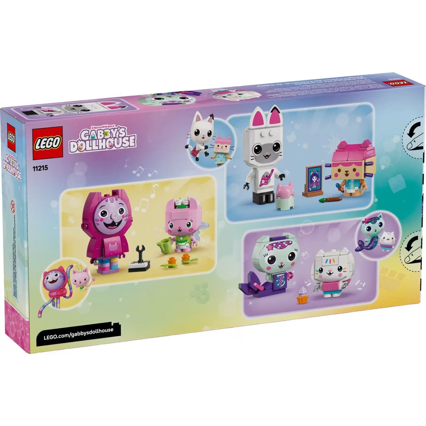 LEGO Gabby's Dollhouse Gabby's Brick-Built Cat Friends Building Set for Ages 6+, 324 Pieces