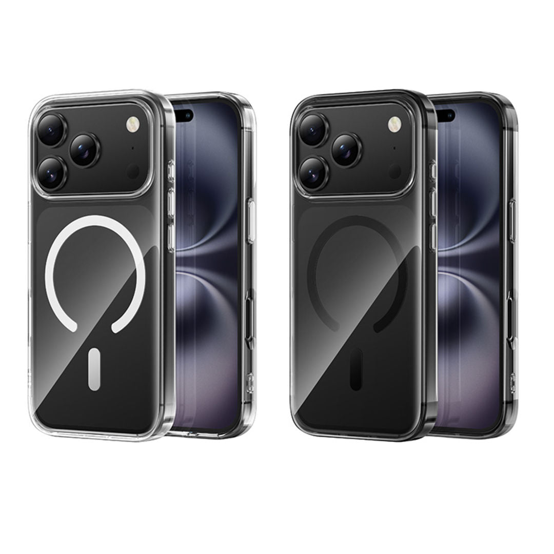 Hoco Clear Magnetic Protective Case for iPhone 18 Pro, iPhone 17 Pro, HD Transparent, Scratch Resistant
