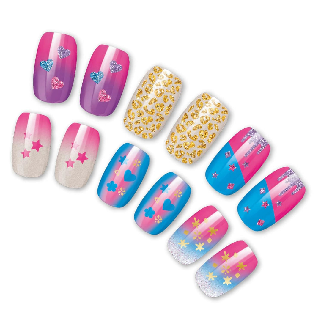 Cra-Z-Art Sparkle Glitter & Shimmer Airbrush Designer Nail Art Set, Children Ages 8+