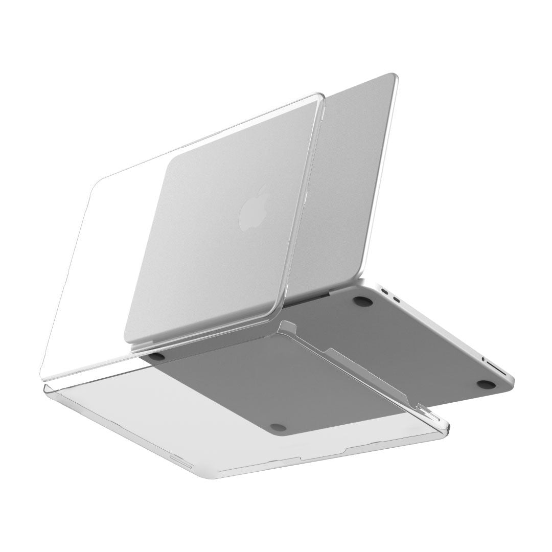 Blupebble MacBook NEO 13 Inch ArmorEdge Ultra Slim Hard Case, Crystal Clear