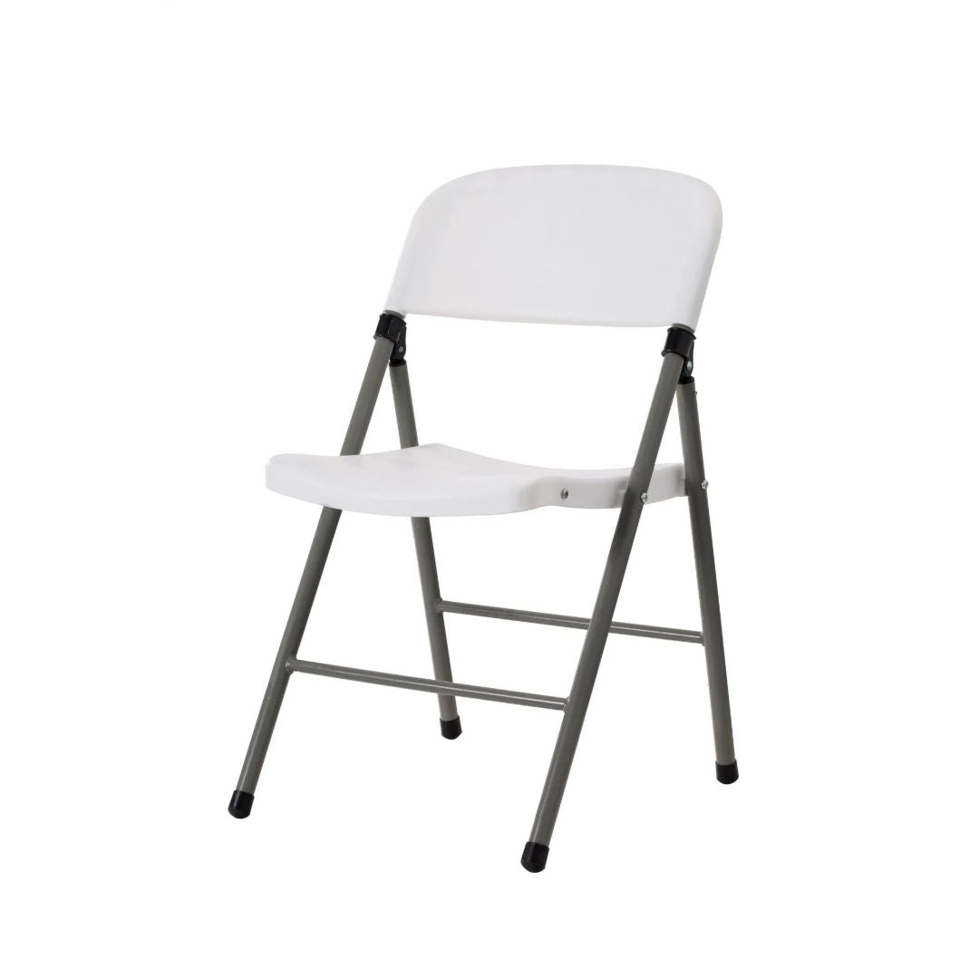 Camp Master Folding Chair Overall, White