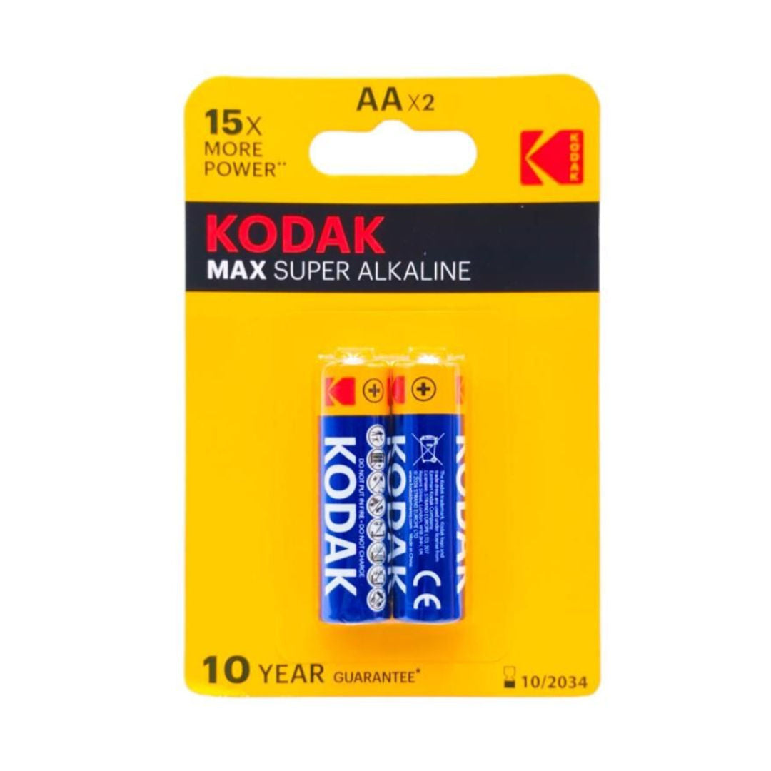 Kodak Max Super Alkaline 15x More Power Battery