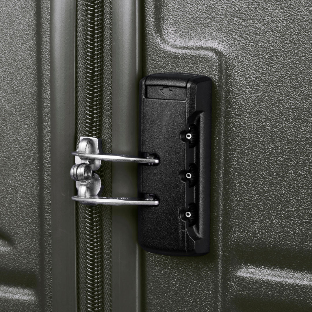 American Tourister Sky Park Hardside Spinner Suitcase, TSA, Olive Green