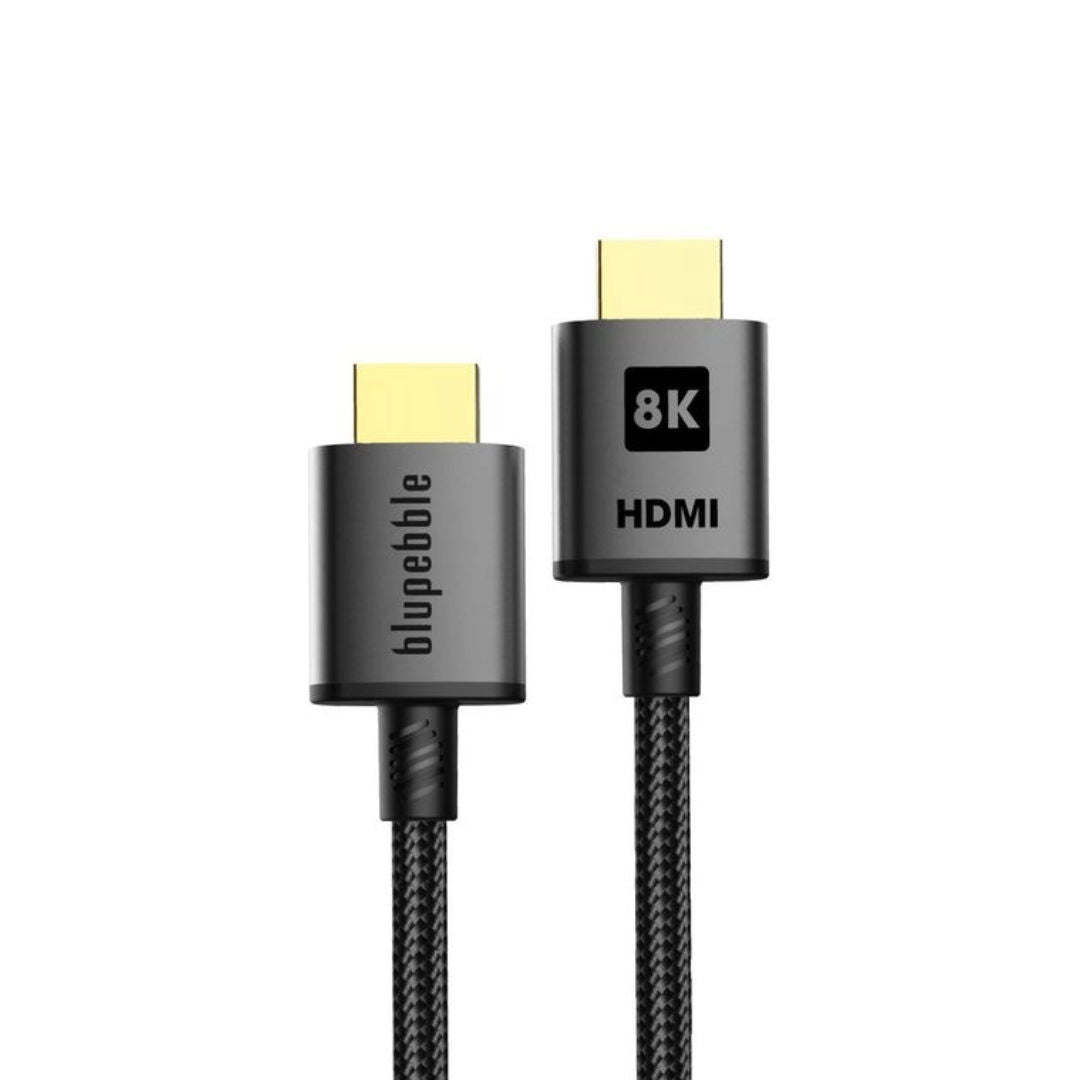 Blupebble HDMI 2.1 8K Ultra HD Braided Cable 2m, Certified 8K@60Hz / 4K@240Hz Support