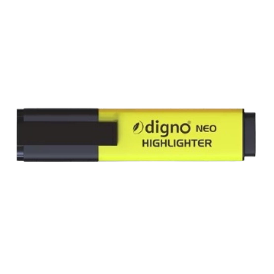 digno Neo Text Marker, Neon Yellow