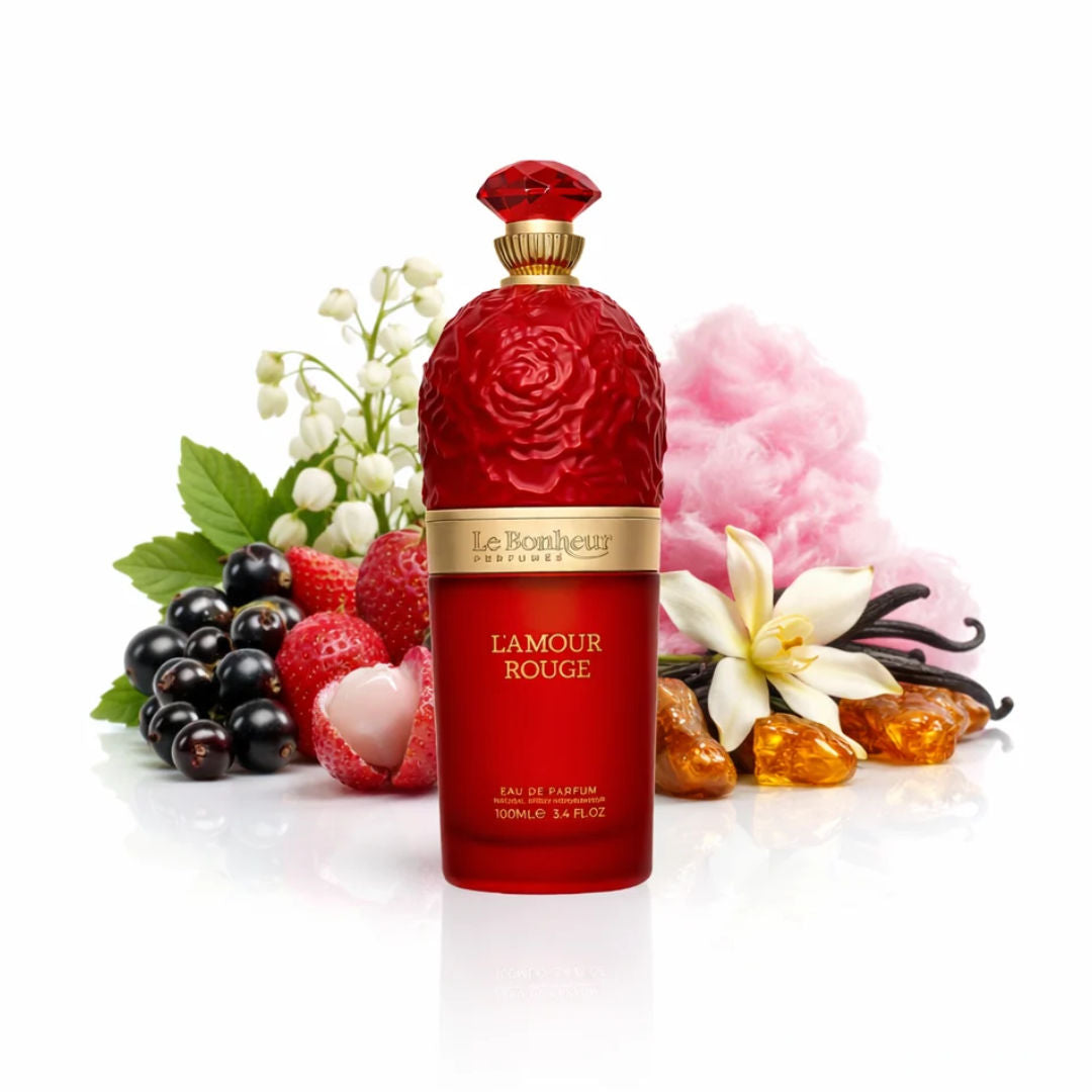 Le Bonheur L'Amour Rouge Eau de Parfum, 100ml