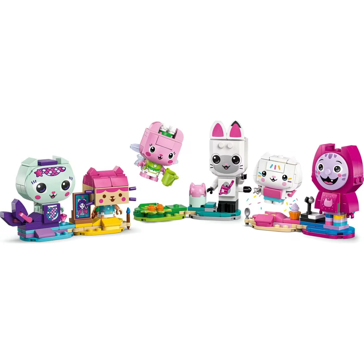 LEGO Gabby's Dollhouse Gabby's Brick-Built Cat Friends Building Set for Ages 6+, 324 Pieces
