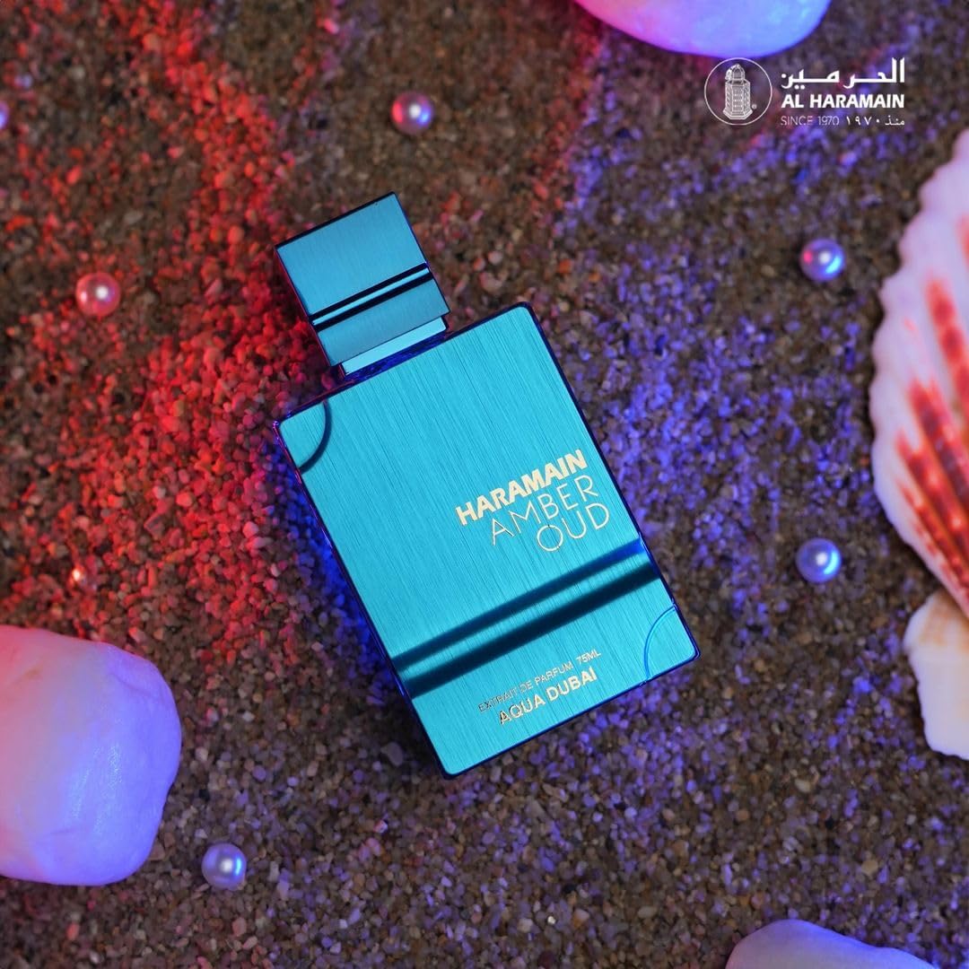 Haramain Amber Oud Aqua Dubai, 75ml, Extrait De Parfum