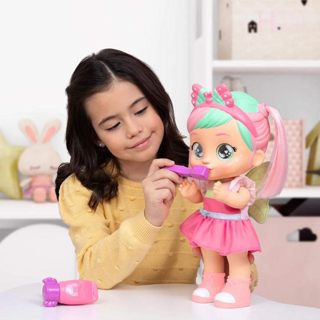 Cry Babies Bella’s Morning Routine Interactive Doll, 34.5cm, For Age 3+ Years