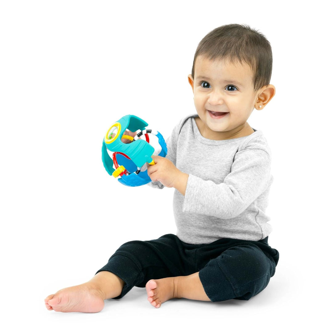 Baby Einstein Rattle & Sense Sensory Ball, 3 Months+