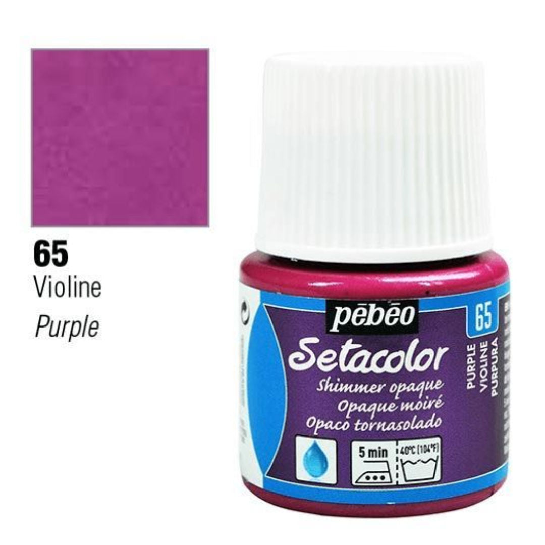 Pebeo Setacolor Opaque Shimmer, 45 ml
