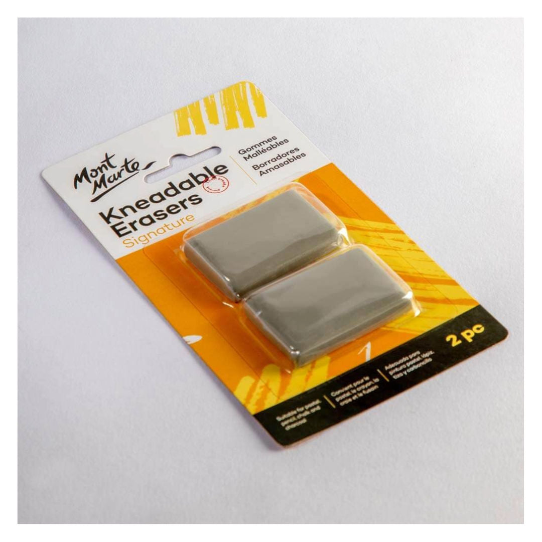 Mont Marte Kneadable Erasers Signature, 2-Pieces, MAXX0004 P24-503