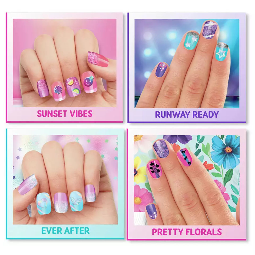 Cra-Z-Art Shimmer ‘n Sparkle All-in-One Nail Art Studio Kit, 8+ Years
