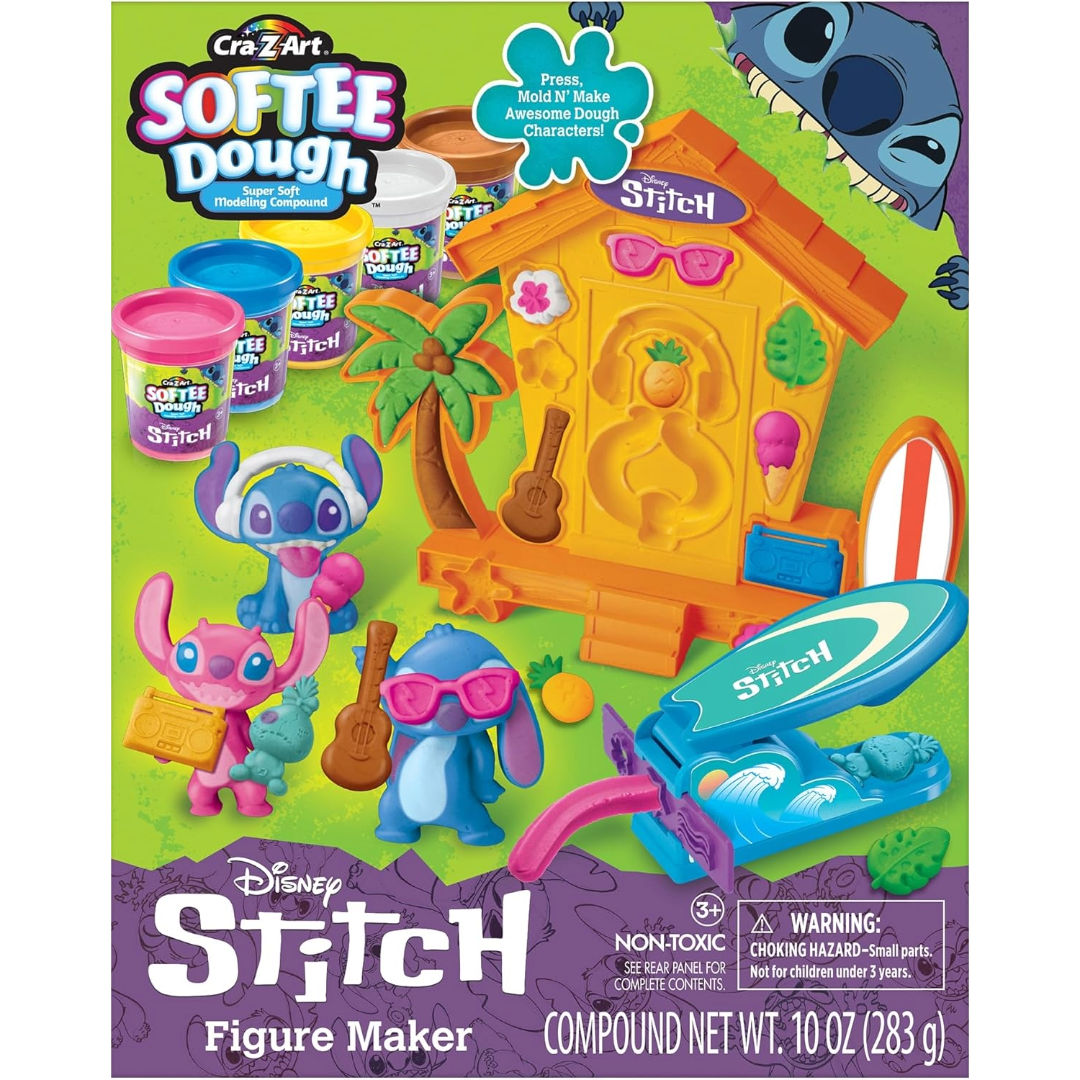 Cra-Z-Art Disney Lilo & Stitch Softee Dough Stitch Figure Maker Kit