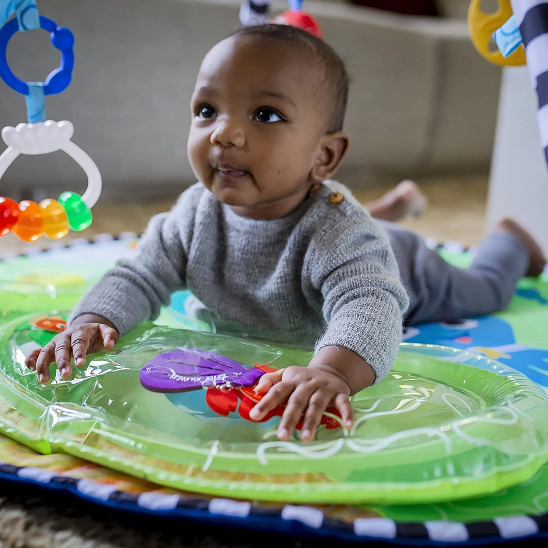 Baby Einstein Sea Floor Explorers 2-in-1 Water Mat Play Gym,  Ages Newborn and Up