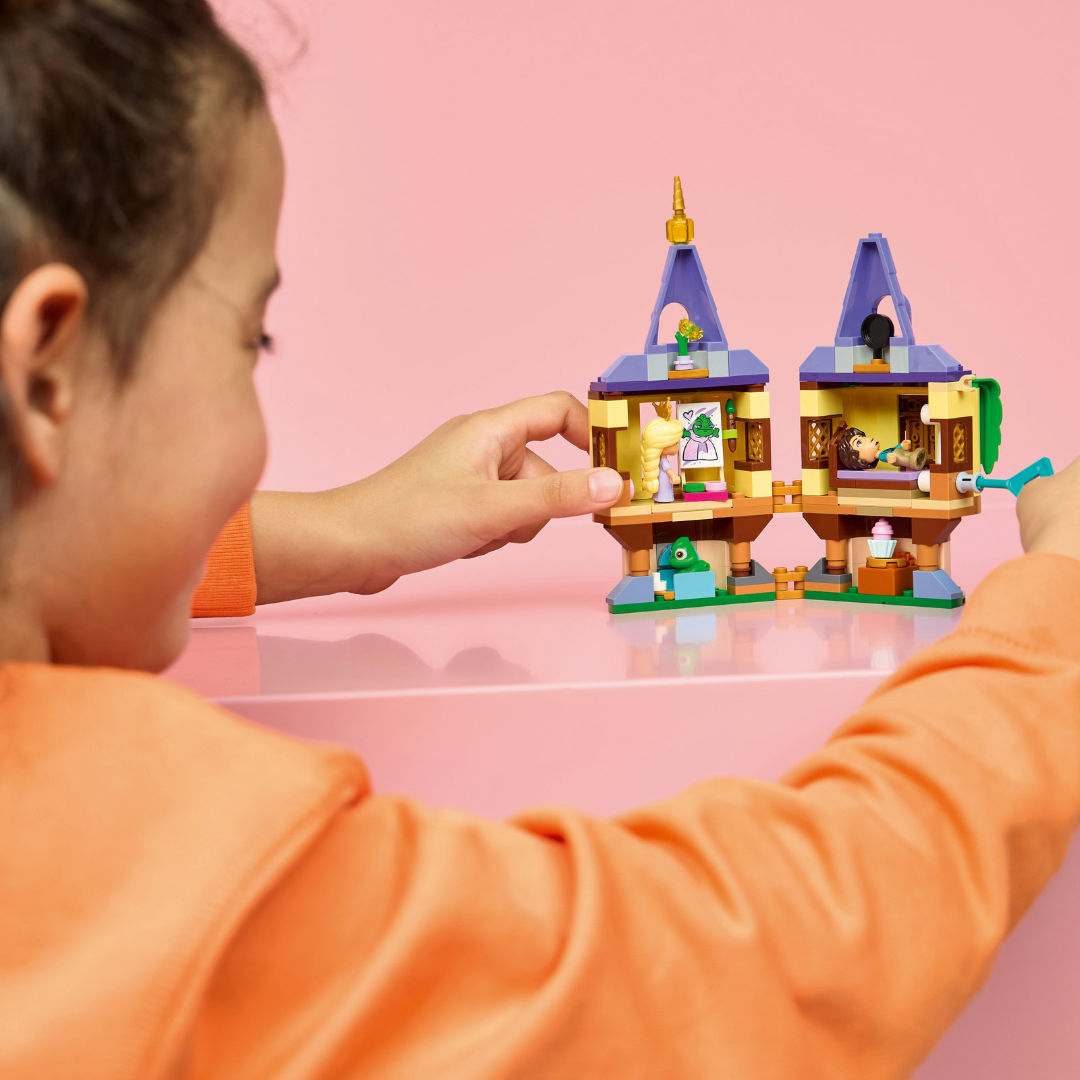 LEGO Disney Princess 43294 Rapunzel's Mini Tower Building Set, For Age 5+ Years
