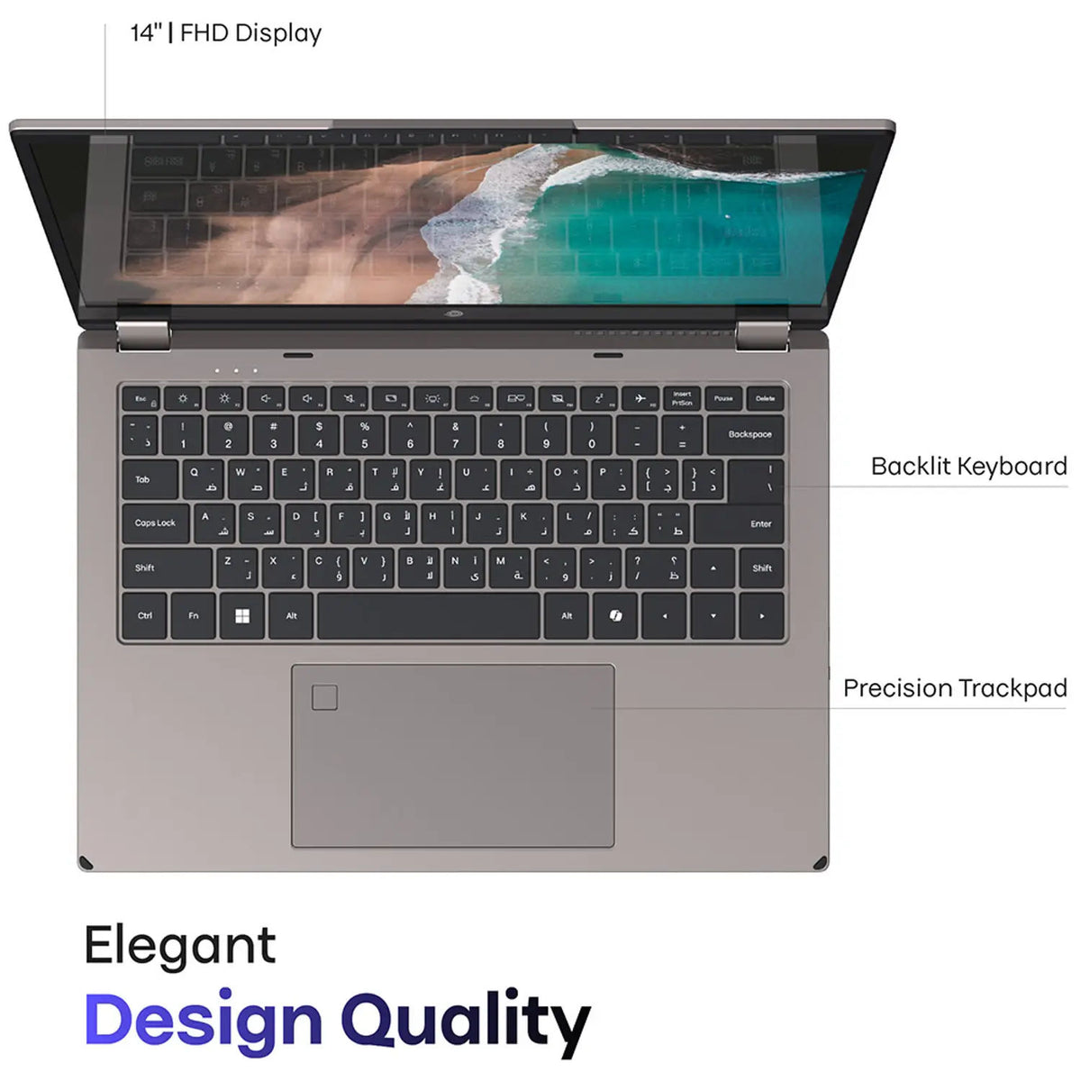 Onsor MOUJ 14 2-in-1 Laptop, 14-Inch Touchscreen Intel Core i7 Convertible Laptop with Smart Pen
