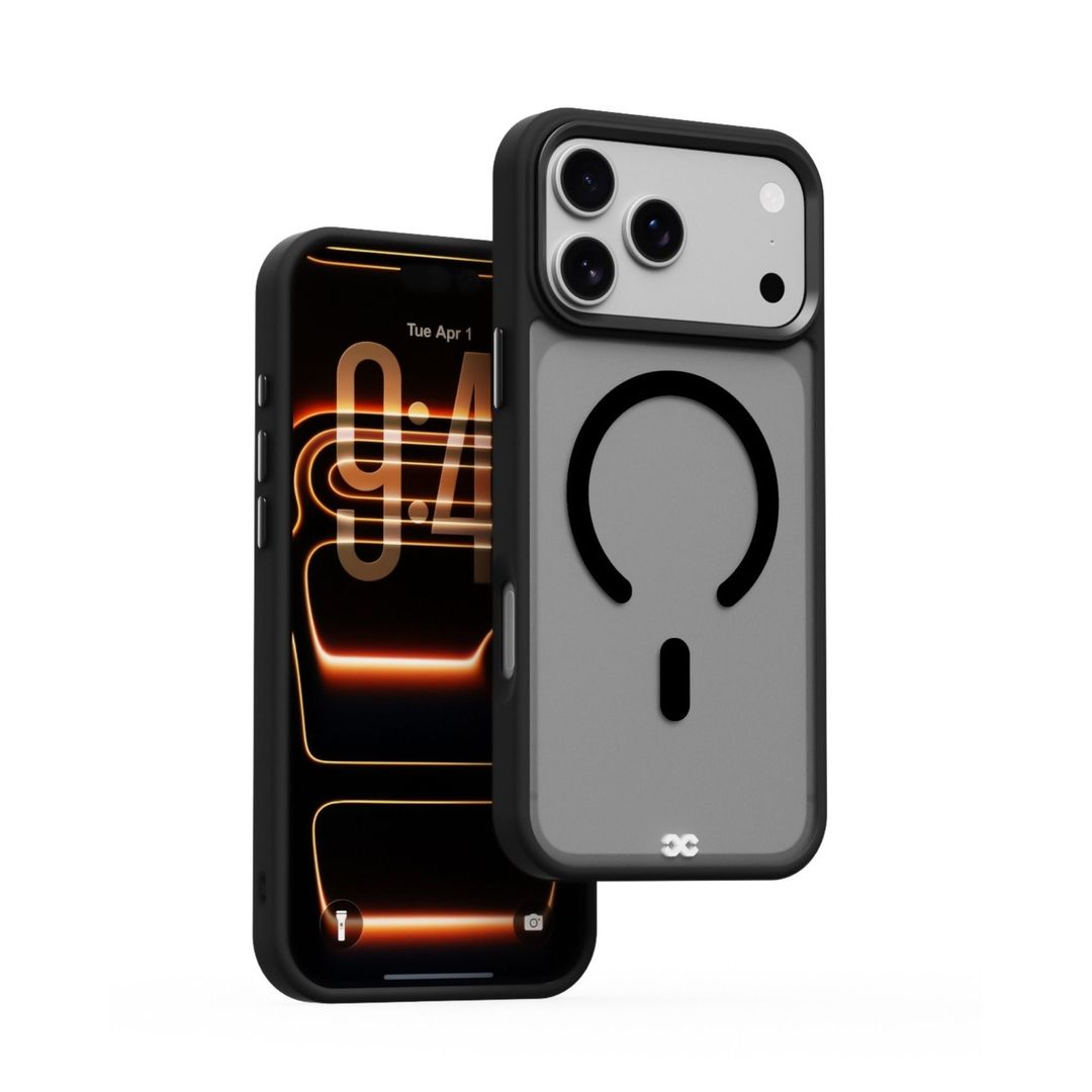 Infinyty Modo Frosted Soft-Touch MagSafe Case with Metallic Accents for iPhone 18 Pro and iPhone 18 Pro Max