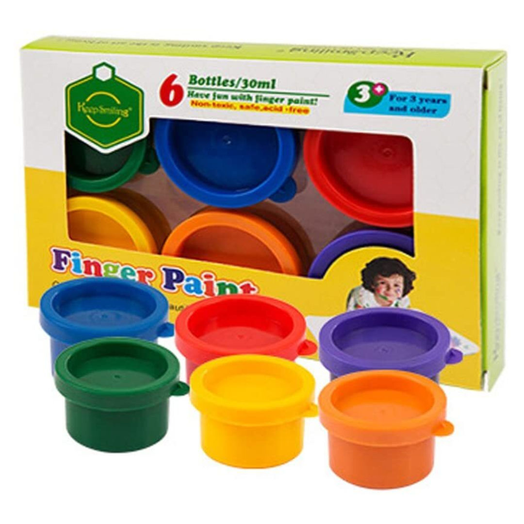 RSC Keep Smiling 6x30ml, Finger Paint Set, B4004 P21-132