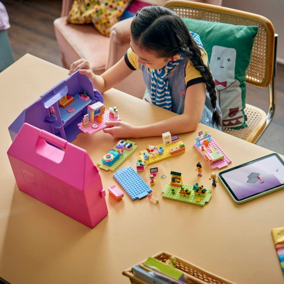 LEGO Friends 42697 Creative Dollhouse Suitcase Building Toy Set, 355 Pieces for Girls Ages 6 Years and Above
